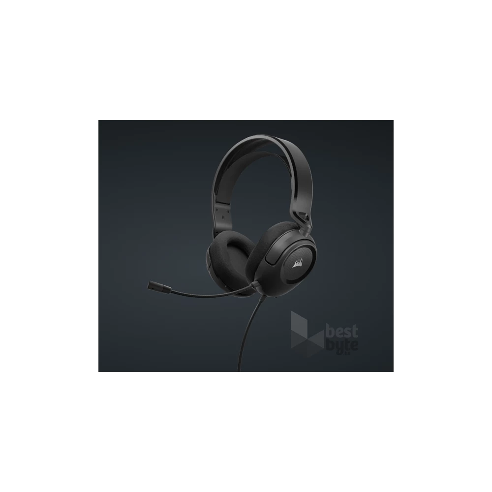 Corsair HS35 v2 vezetékes carbon gamer headset