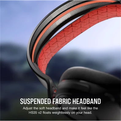 Corsair HS35 v2 vezetékes carbon gamer headset