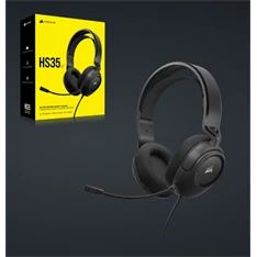 Corsair HS35 v2 vezetékes carbon gamer headset