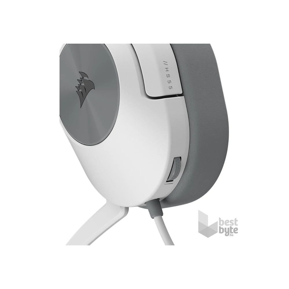 Corsair HS55 Stereo fehér gamer headset