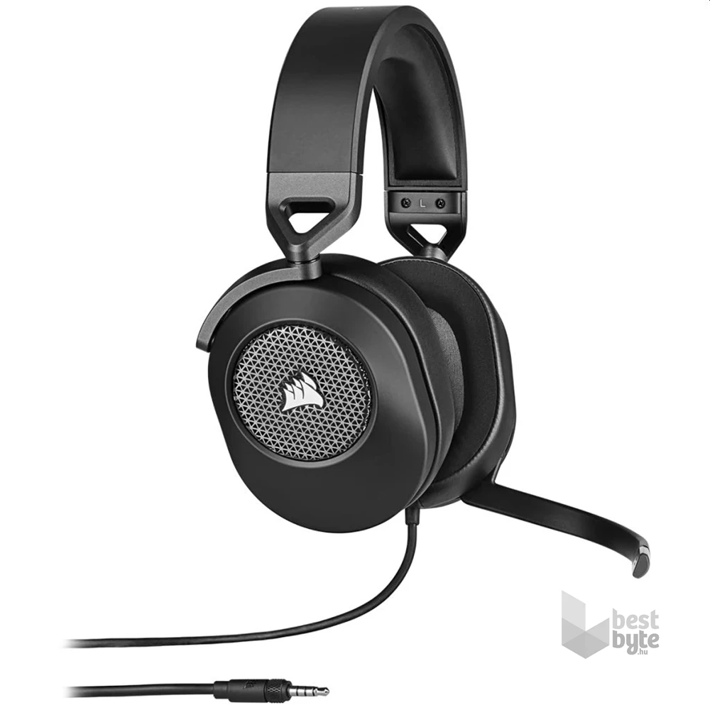 Corsair HS65 Surround fekete gamer headset
