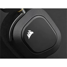 Corsair HS80 RGB vezeték nélküli fekete gamer headset
