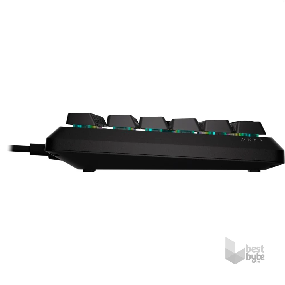 Corsair K55 CORE RGB fekete gamer billentyűzet