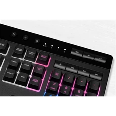 Corsair K55 RGB PRO XT US vezetékes fekete gamer billentyűzet