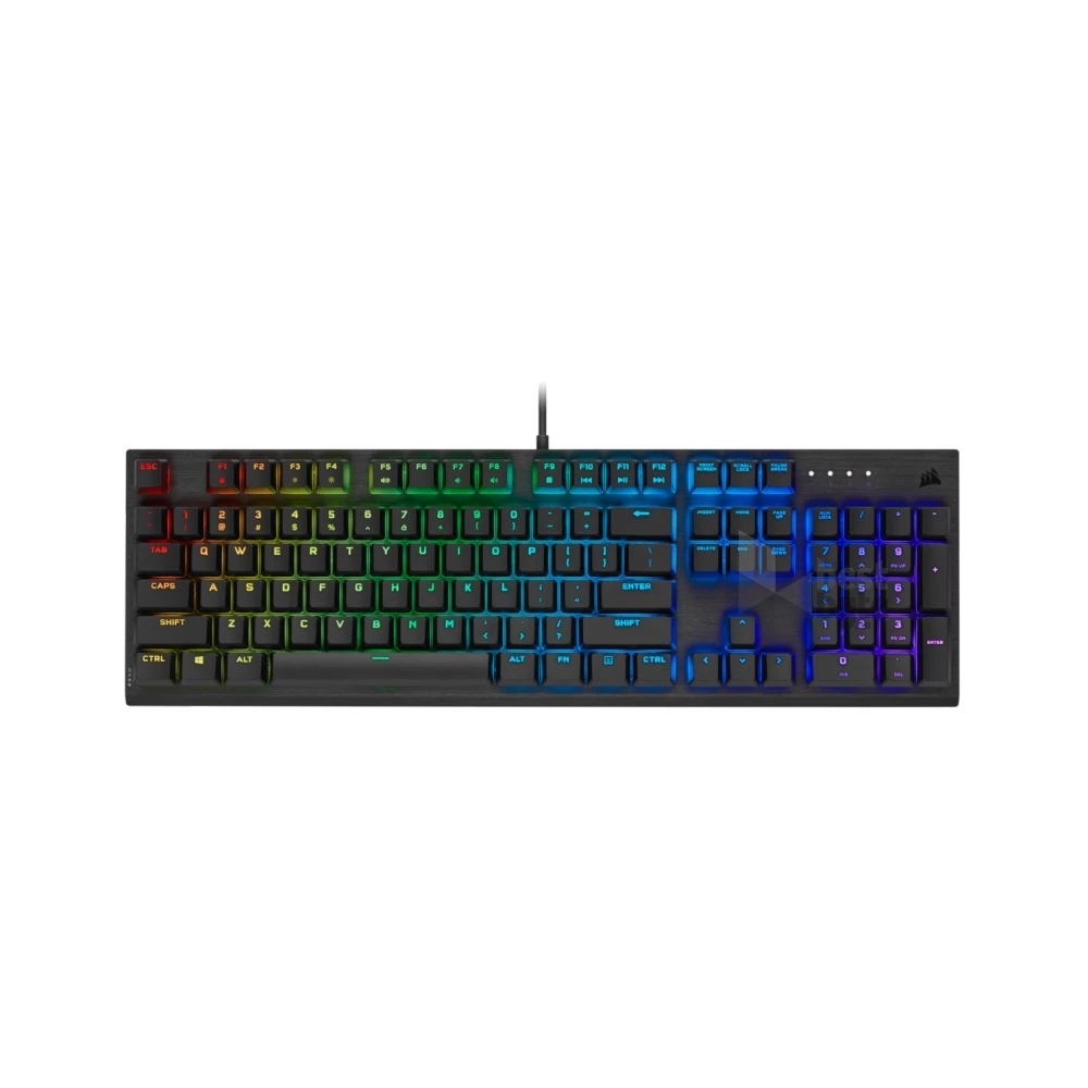Corsair K60 RGB PRO CHERRY VIOLA Mechanikus Gamer billentyűzet