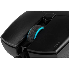 Corsair KATAR PRO RGB Ultra-Light Fekete 12400 DPI Optikai Gamer egér