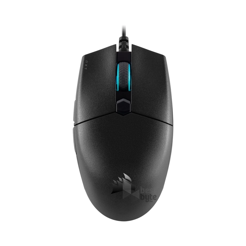Corsair KATAR PRO RGB Ultra-Light Fekete 12400 DPI Optikai Gamer egér