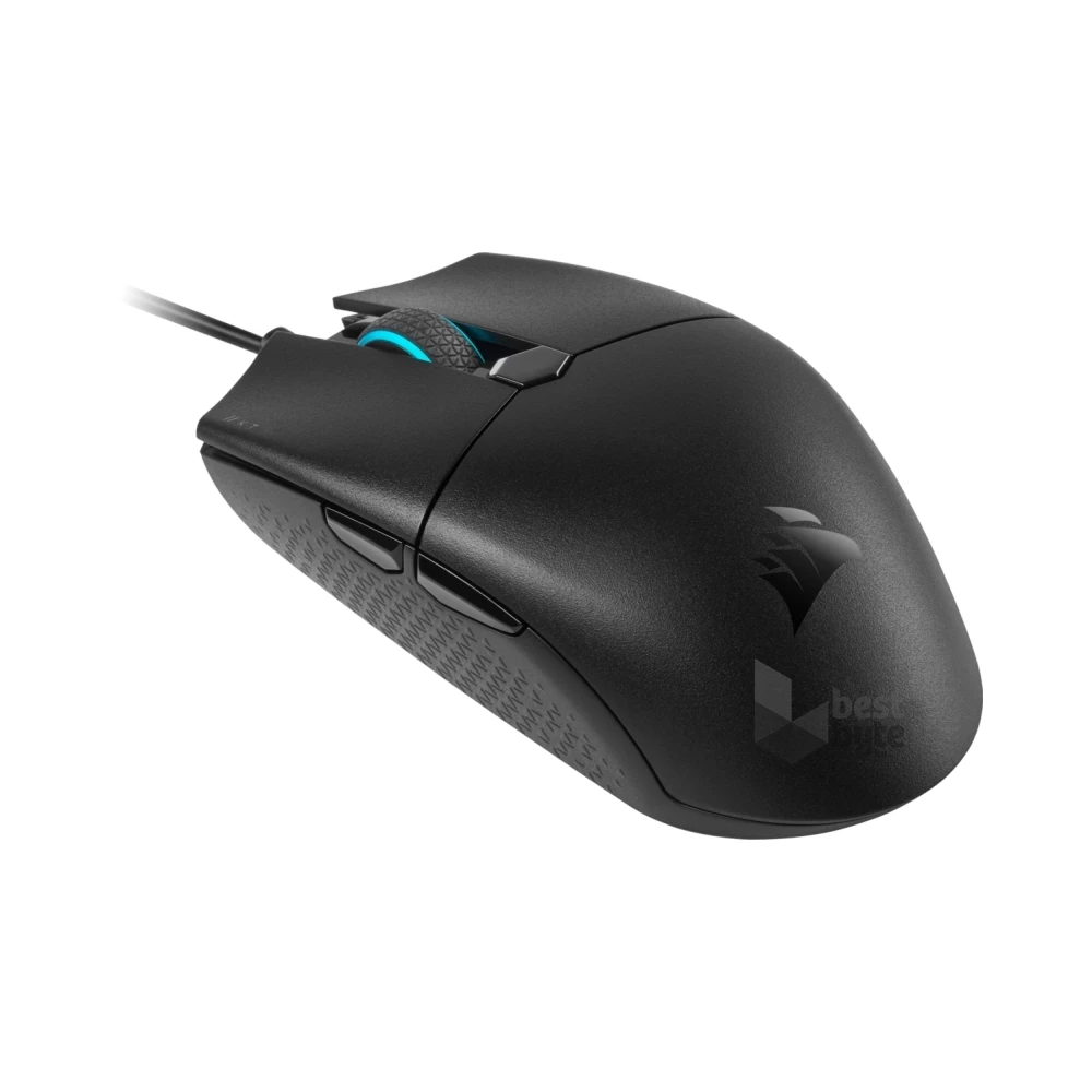 Corsair KATAR PRO RGB Ultra-Light Fekete 12400 DPI Optikai Gamer egér