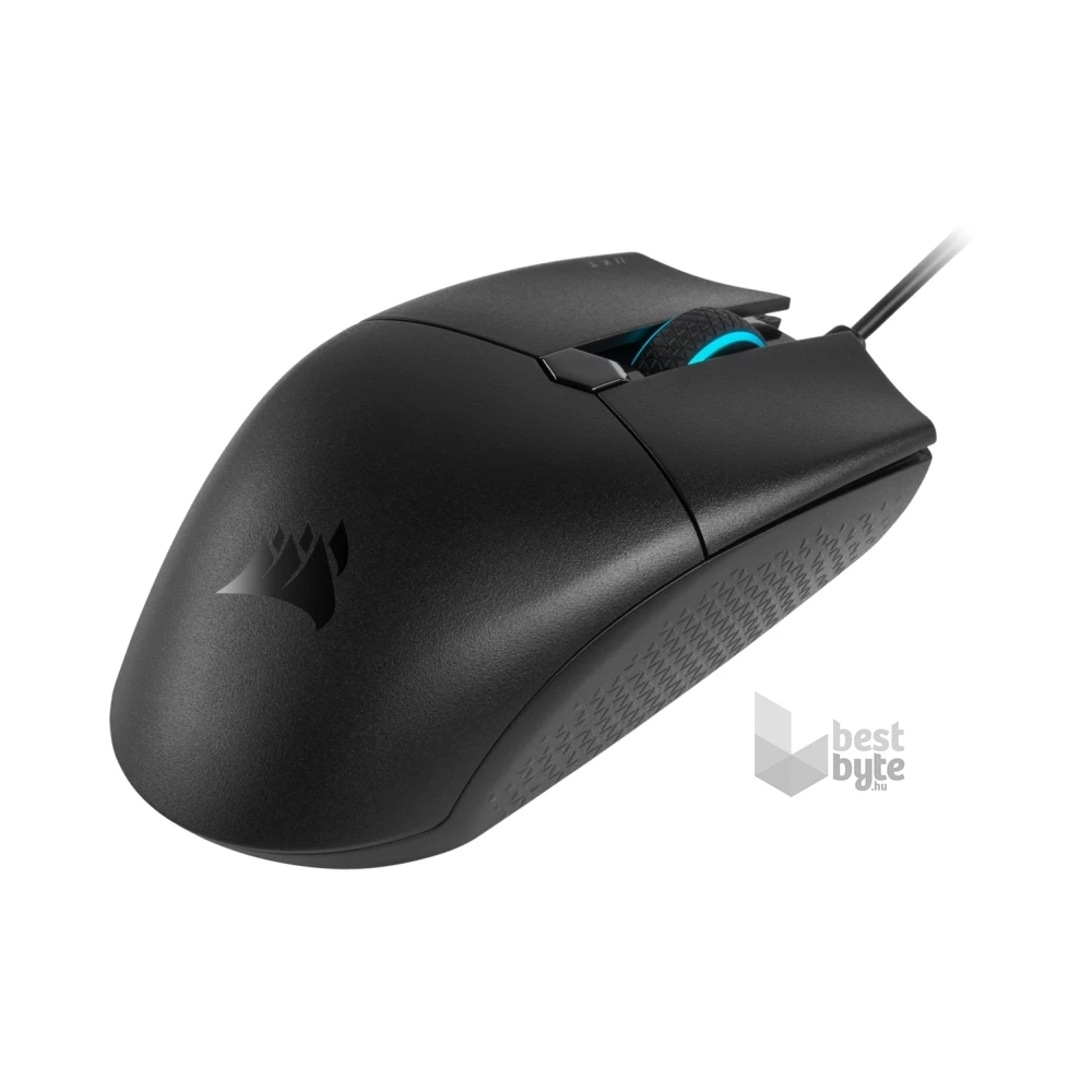 Corsair KATAR PRO RGB Ultra-Light Fekete 12400 DPI Optikai Gamer egér