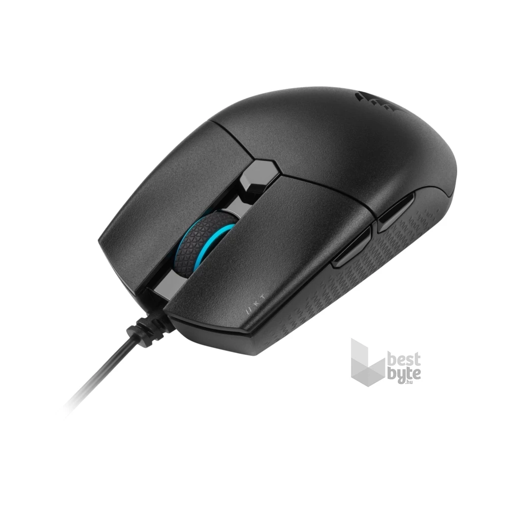 Corsair KATAR PRO RGB Ultra-Light Fekete 12400 DPI Optikai Gamer egér