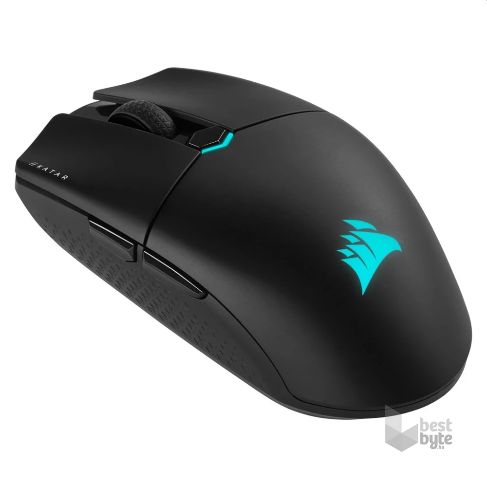 Corsair Katar Elite vezeték nélküli fekete gamer egér