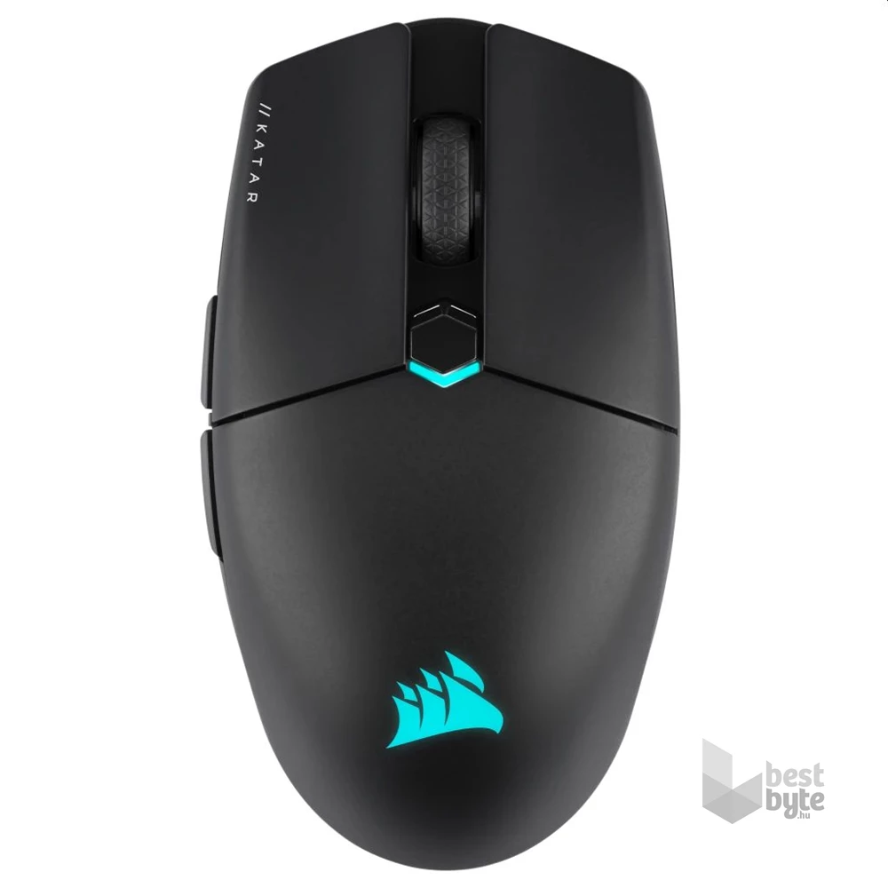 Corsair Katar Elite vezeték nélküli fekete gamer egér