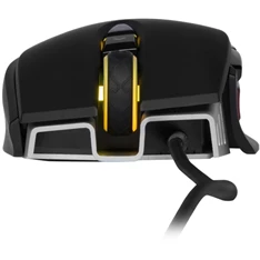 Corsair M65 ELITE RGB Fekete 18000DPI Gamer egér