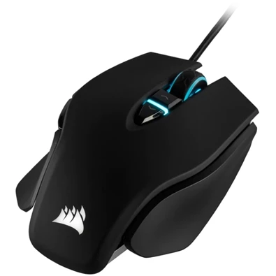 Corsair M65 ELITE RGB Fekete 18000DPI Gamer egér