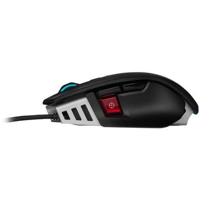 Corsair M65 ELITE RGB Fekete 18000DPI Gamer egér