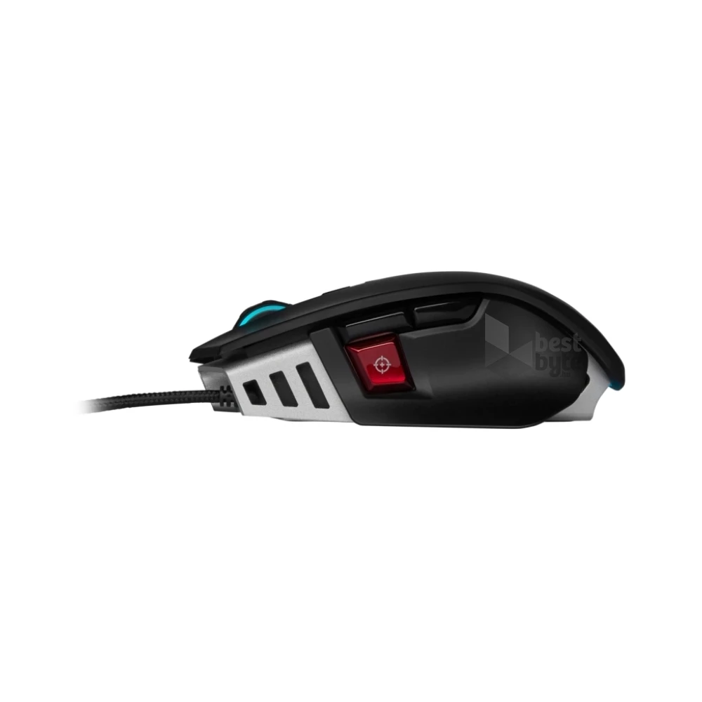 Corsair M65 ELITE RGB Fekete 18000DPI Gamer egér