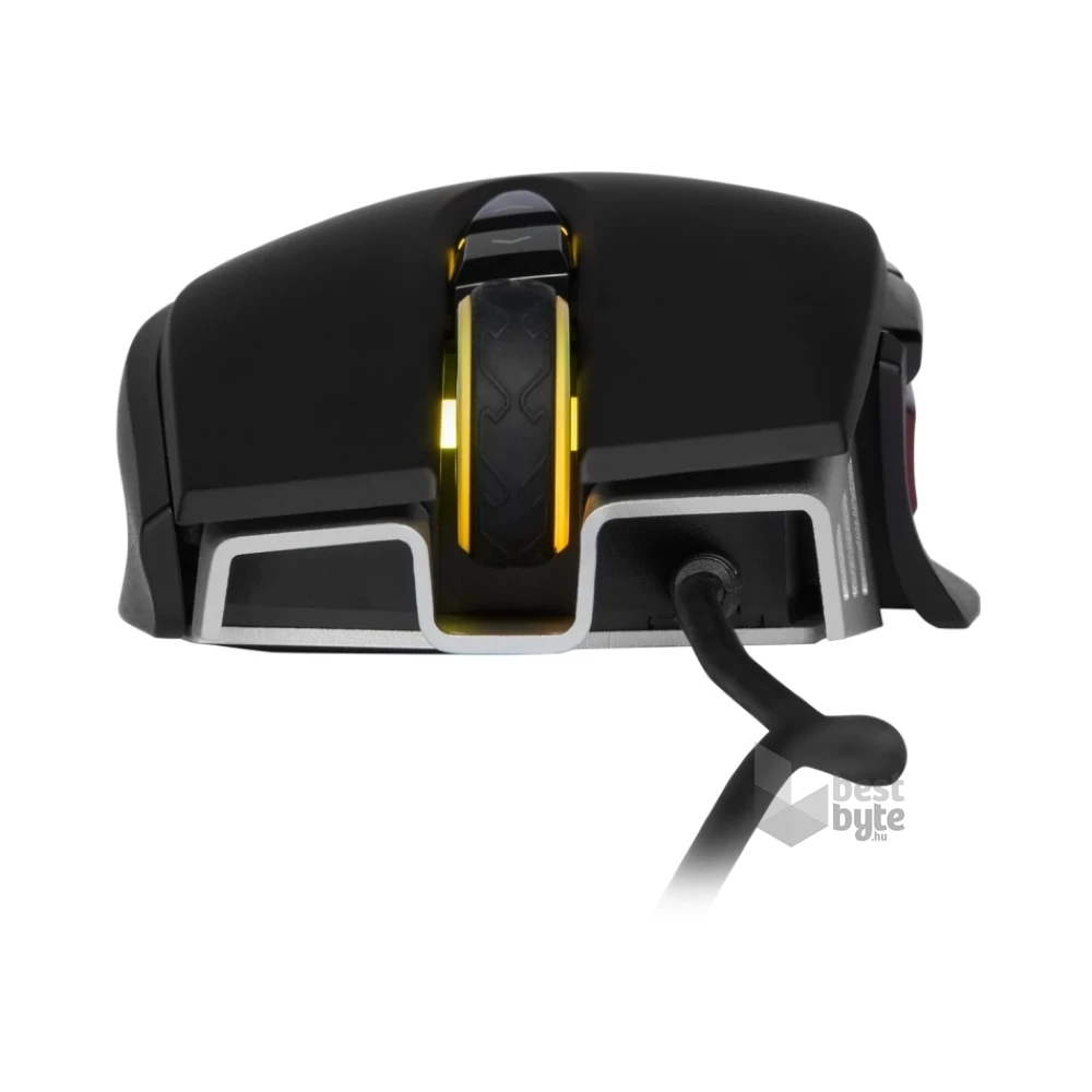 Corsair M65 ELITE RGB Fekete 18000DPI Gamer egér