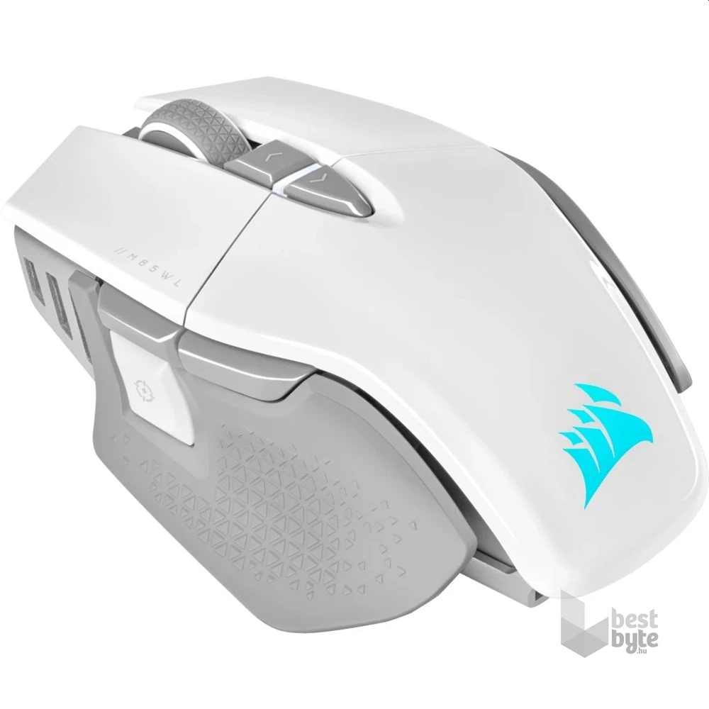Corsair M65 RGB Ultra vezeték nélküli fehér gamer egér