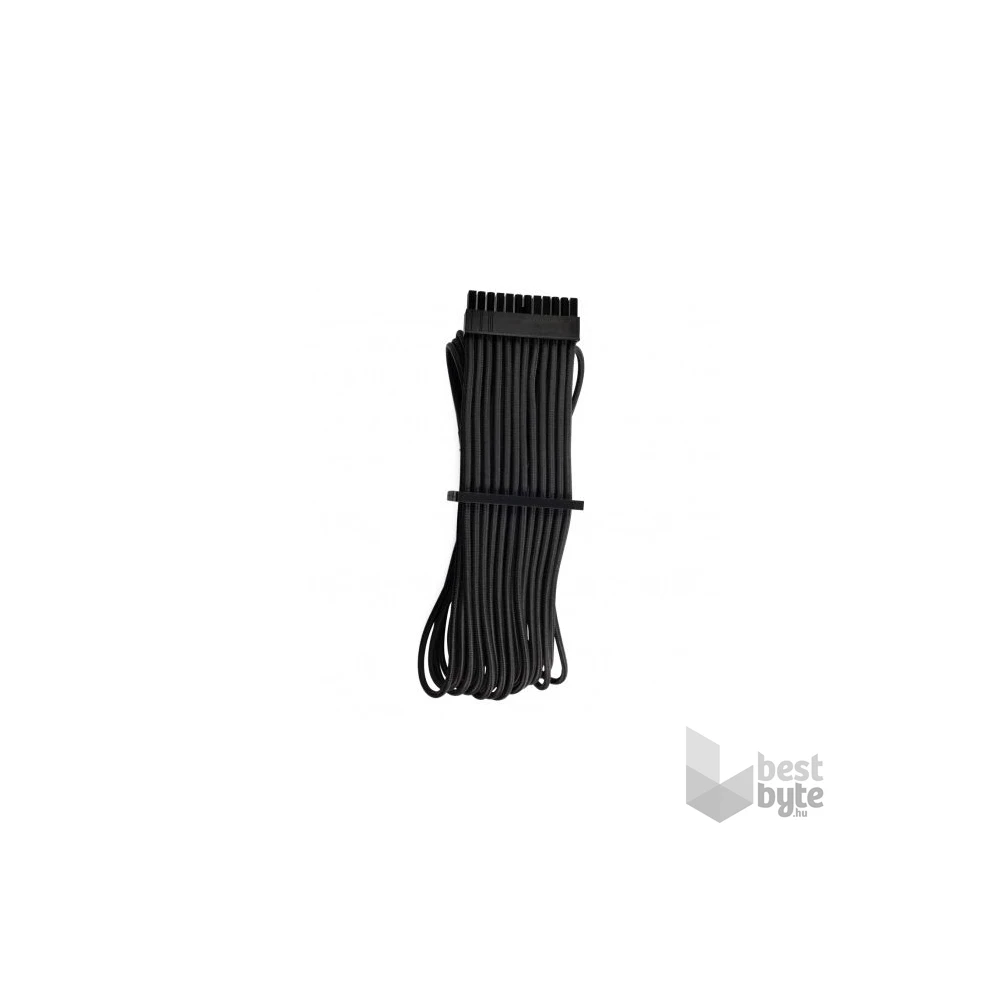 Corsair Premium Individually Sleeved ATX 24-tűs T4 G4 fekete kábel
