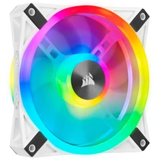 Corsair QL120 RGB Fehér 1db-os hűtőventilátor