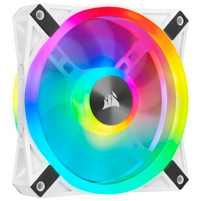 Corsair QL120 RGB Fehér 1db-os hűtőventilátor