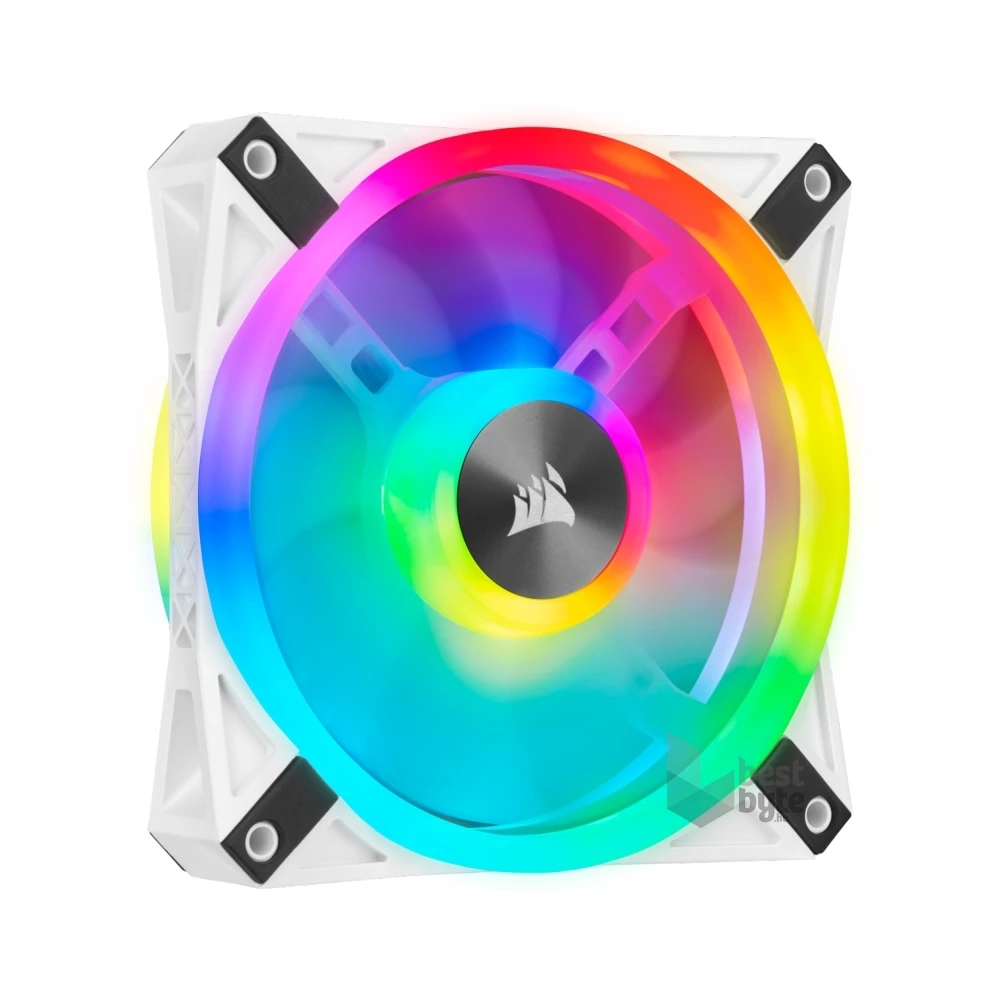 Corsair QL120 RGB Fehér 1db-os hűtőventilátor