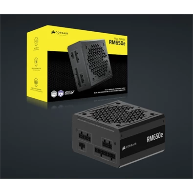 Corsair RM650e 650W ventillátorral moduláris dobozos tápegység