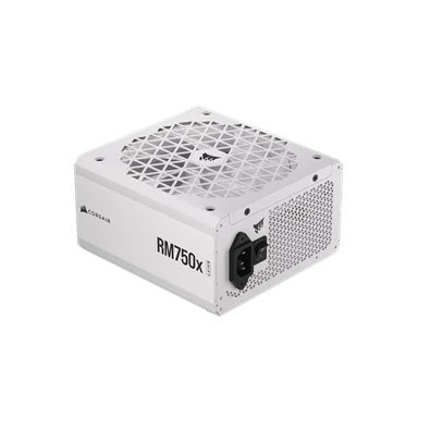 Corsair RM750x Shift White 750W 80+ Gold ventillátorral moduláris tápegység