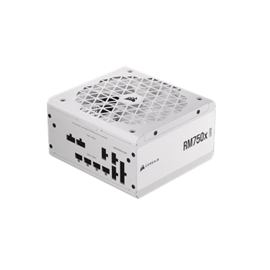 Corsair RM750x Shift White 750W 80+ Gold ventillátorral moduláris tápegység