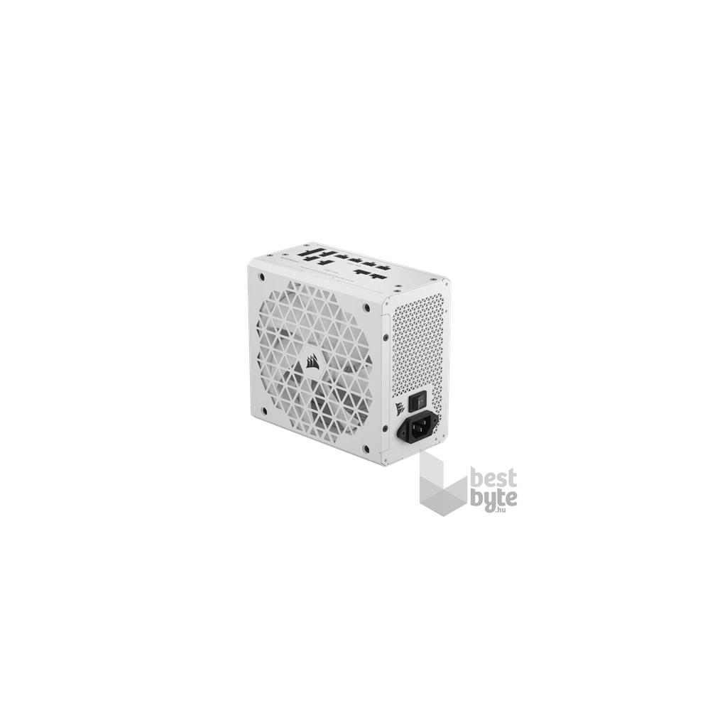 Corsair RM750x Shift White 750W 80+ Gold ventillátorral moduláris tápegység