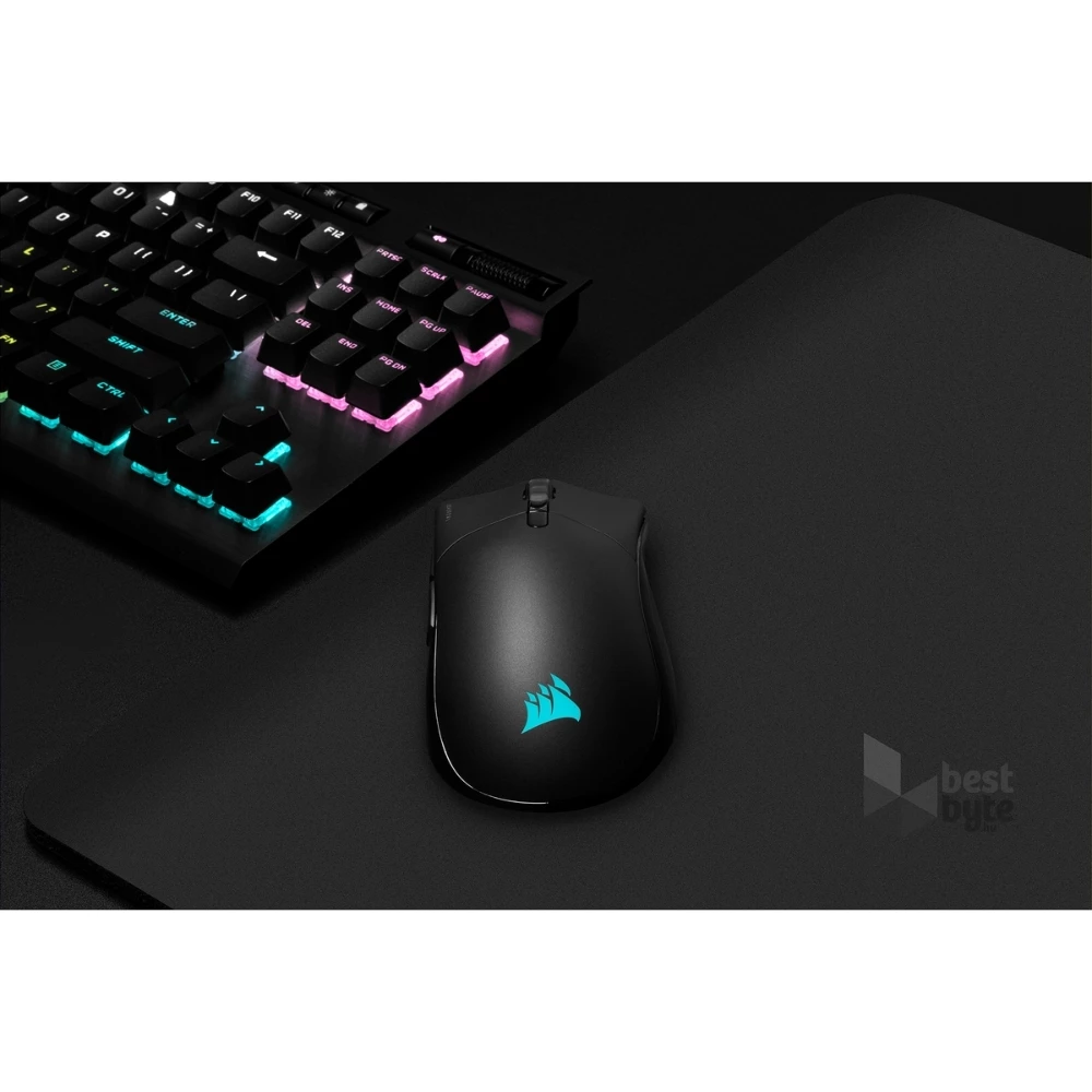 Corsair SABRE RGB PRO WIRELESS CHAMPION SERIES Ultra-Light gamer egér
