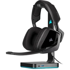 Corsair ST100 RGB 7.1 hangkártyával prémium fejhallgató állvány