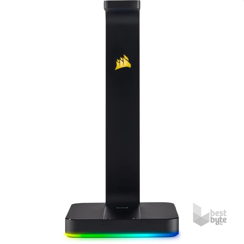 Corsair ST100 RGB 7.1 hangkártyával prémium fejhallgató állvány