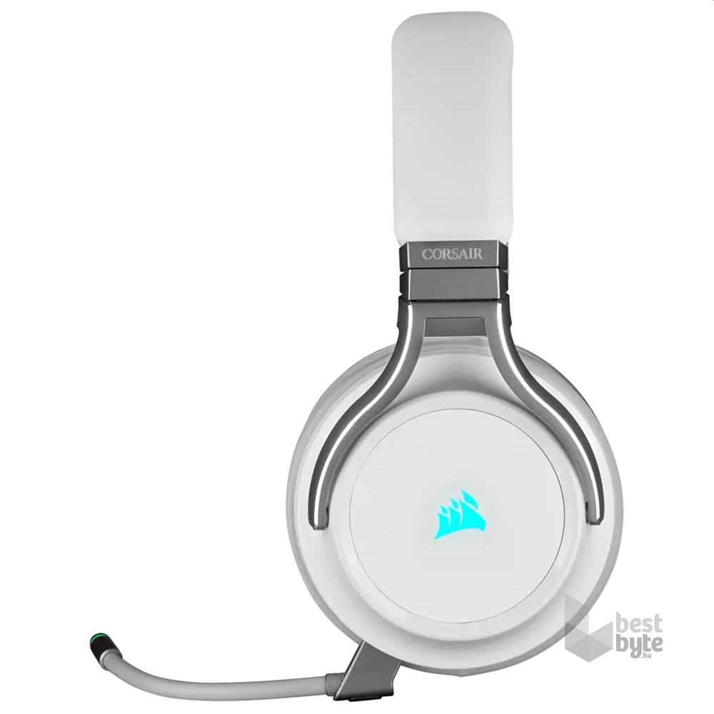 Corsair VIRTUOSO RGB vezeték nélküli fehér gamer headset