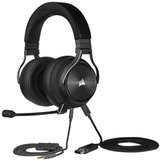Corsair VIRTUOSO XT RGB vezeték nélküli metálszürke gamer headset