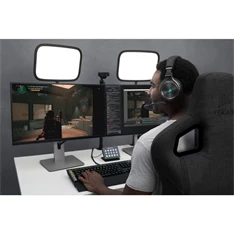 Corsair VIRTUOSO XT RGB vezeték nélküli metálszürke gamer headset