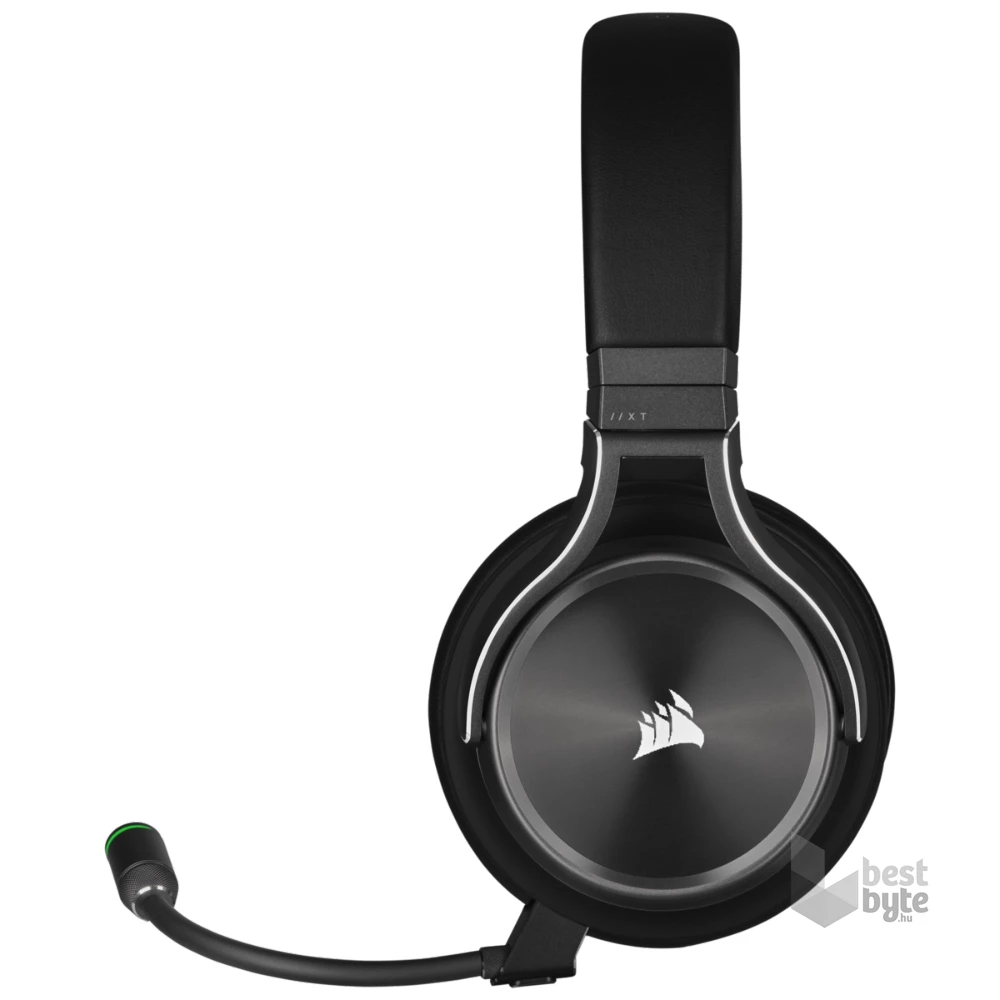 Corsair VIRTUOSO XT RGB vezeték nélküli metálszürke gamer headset