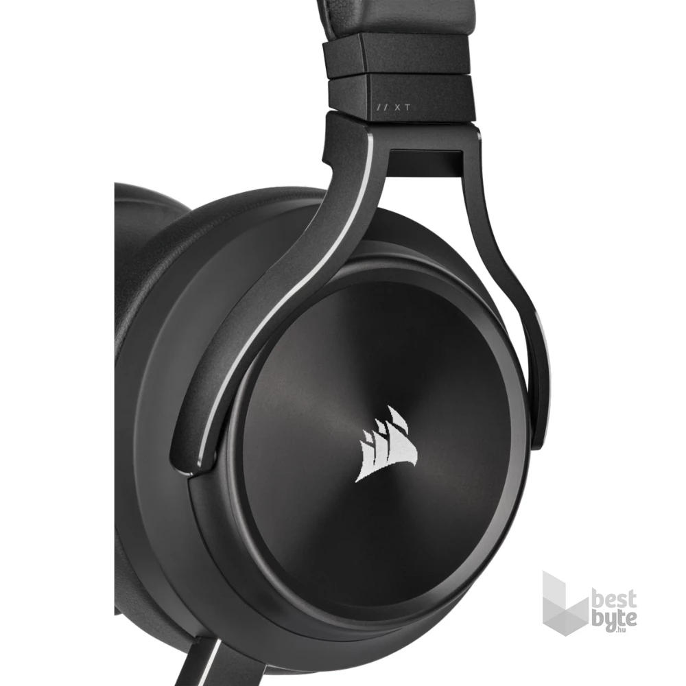 Corsair VIRTUOSO XT RGB vezeték nélküli metálszürke gamer headset