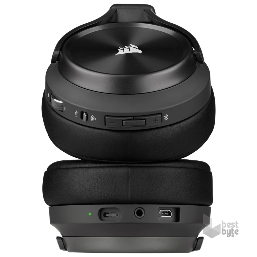 Corsair VIRTUOSO XT RGB vezeték nélküli metálszürke gamer headset