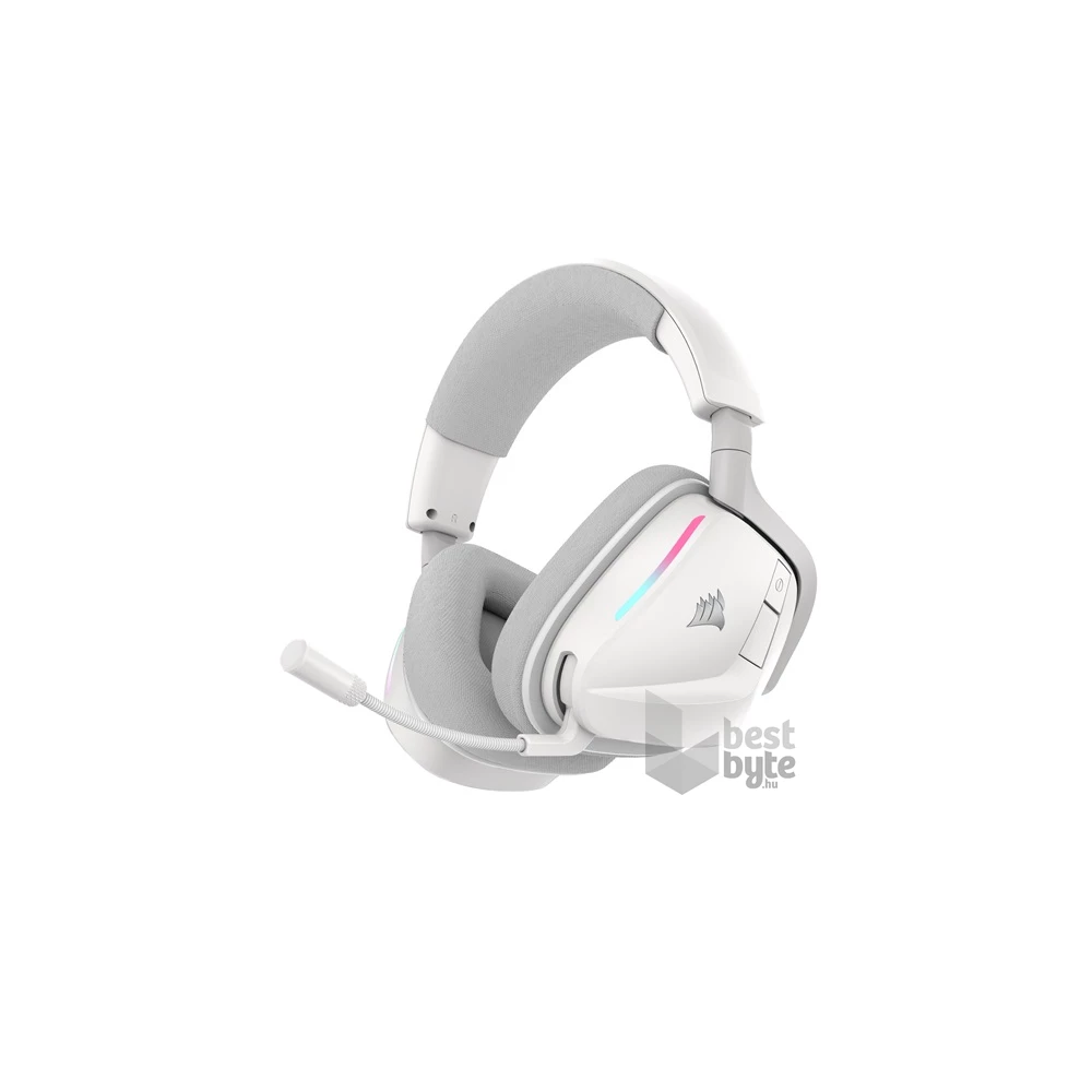 Corsair VOID v2 Dolby Atmos fehér vezeték nélküli gamer headset