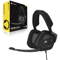 Corsair Void ELITE RGB Carbon gamer headset