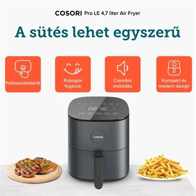 Cosori CAF-L501-KEU Pro 4,7 L forrólevegős sütő