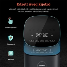 Cosori CAF-L501-KEU Pro 4,7 L forrólevegős sütő