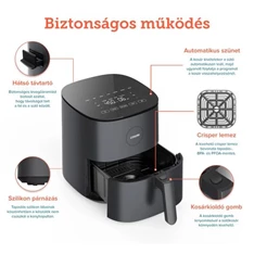 Cosori CAF-L501-KEU Pro 4,7 L forrólevegős sütő