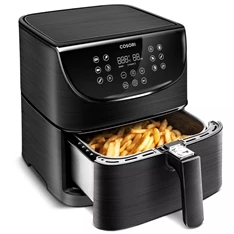Cosori CP158-AF-RXB Premium fekete 5,5 L forrólevegős sütő