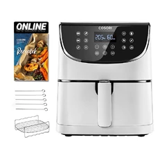 Cosori CP158-AF-RXW Premium fehér 5,5 L forrólevegős sütő