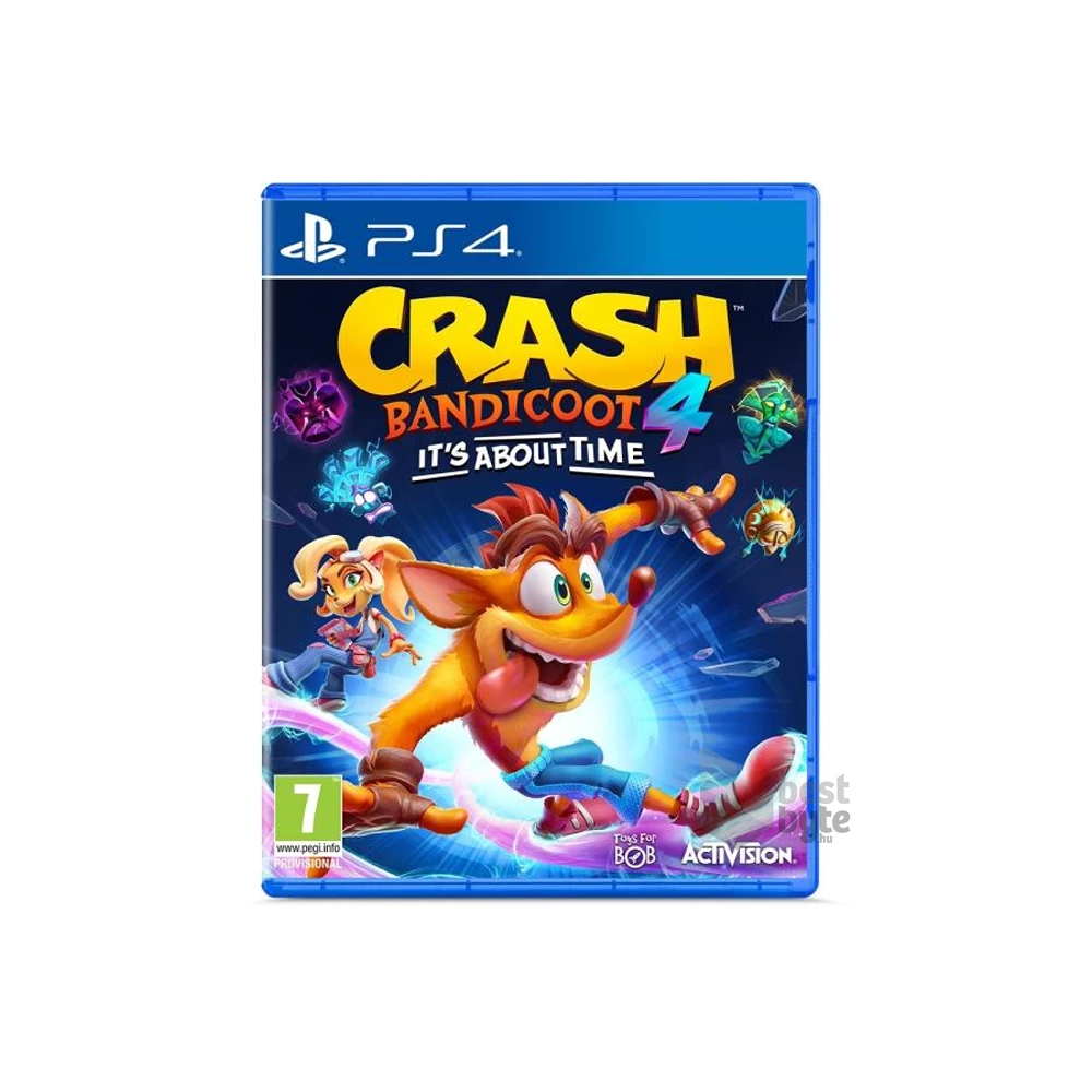 Crash Bandicoot 4: It`s About Time PS4/PS5 játékszoftver
