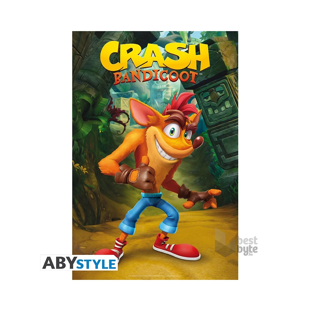 Crash Bandicoot "Classic Crash" 91,5x61 cm poszter