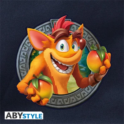 Crash Bandicoot "Crash" 18l kék hátizsák