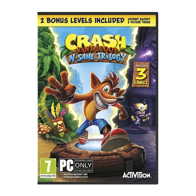 Crash Bandicoot Nsane Trilogy PC játékszoftver